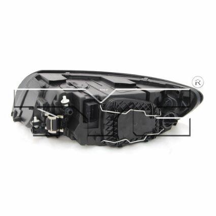 Volvo Headlight Assembly - Driver Side (Halogen) (NSF) 31265706 - TYC 209050001